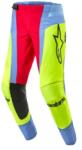 Alpinestars nadrág TECHSTAR OCURI, ALPINESTARS (világoskék/fluo sárga/piros, 32-es méret)