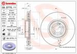 BREMBO féktárcsa 09. D770.11