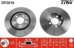 TRW szellőző féktárcsa Ø280mm DF2619