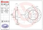 BREMBO féktárcsa perforált Ø280mm 08.9975. 2X
