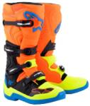 Alpinestars TECH 5 cipő, ALPINESTARS (narancs fluo/sárga fluo/kék/fekete, 43-as méret)