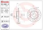 BREMBO féktárcsa perforált Ø240mm 08.5085. 1X