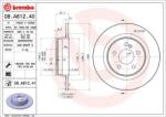 BREMBO Féktárcsa tömör Ø300mm 08. A612.41