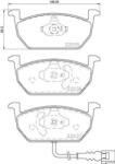 BREMBO fékbetét készlet P85 137X