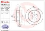 BREMBO Féktárcsa tömör Ø291mm 08. A635.11