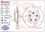 BREMBO Féktárcsa hornyolt Ø360mm 09. C549.31