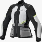 Alpinestars STELLA ANDES AIR DRYSTAR kabát, ALPINESTARS, női (világosszürke/sötétszürke/fekete/fluo sárga, 2XL-es méret)