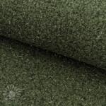  Kabát anyag BOUCLE LUREX dark green