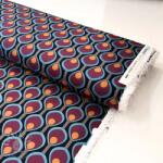  Viszkóz ROSELLA STRETCH Abstract black