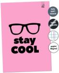EV-Corp Füzet A4 32K. Kockás, Margóval Stay Cool 90G