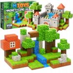 MTOYS Mágneses Építőkockák 3D Építőkockák Kocka Készlet XXL Világ 154el (MA0258)