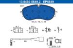 ATE set placute frana, frana disc ATE 13.0480-5549.2 (13.0480-5549.2)
