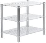 Fosi Audio Rack acrilic cu 3 niveluri (Amp Rack)