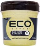 EcoStyle Gel de styling cu ulei de ricin negru si in pentru fixare puternica Eco Style Black Castor & Flaxseed Oil Styling Gel 473ml (111291)