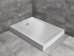 Radaway Cadita dus dreptunghiulara Radaway Doros F Compact Stone 90x70 cm, alb (acril aspect piatra) (SDRFP9070-05-04S)