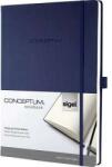 Sigel Conceptum exclusive hardcover midnight blue lined notebook A4 (SICO647)