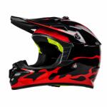 Fixato Casca Copii Moto/Enduro FIXATO, Interior Confortabil, Ventilatie Multipla, pentru Moto, Cross, Enduro, ATV, Dirt Bike, Rosu, S 49-50cm (enduro-2-rosu-S)