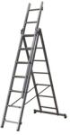 ZARGES Scara multifunctionala cu 3 segmente Zarges Classik 3 x 7 fokos buc | 3, 85 m | Aluminiu (21016171)