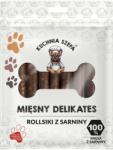 Kuchnia Szefa Delicatesă din carne Rulouri cu carne de căprioară 50 buc recompense pentru câini