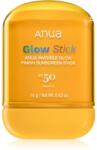 Anua Invisible Glow Finish Sunscreen Stick védő hidratáló stick élénkítő hatással SPF 50 18 g