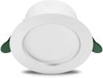 Philips Diamond Cut beépíthető LED spotlámpa, 4.8W, 800 lm, meleg fehér fény (3000K), IP20, 145mm, Fehér, B energiaosztály