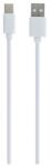 Gigapack Adatkábel USB - Type-C speciális 8mm hosszított fej 100cm fehér GP-122734 (GP-122734)