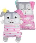 NICI Iepuras de plus NICI Cosidoo 30x20cm - gri, cu functie de intoarcere si spatiu de depozitare (48336540)