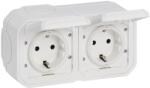 Legrand Priza pentru spatii umede Legrand Plexo New, 2-fach, IP44, alba (19148123)
