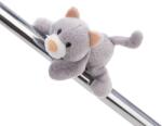 NICI Pisica de Plus NICI MagNICI Katze Felli 12cm - gri, cu magnet, cadou ideal (69879145)
