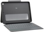 Logitech Husa rugged pentru iPad Logitech Rugged Folio, compatibila cu iPad 7 si 8 (35678819)