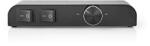 Nedis Comutator boxa Nedis 2 canale cu volum reglabil, 60W, 4-16 Ohm, Negru (36232489)