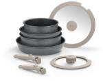 Monix Set de Vase de Gatit MONIX One Click, Aluminiu Forjat, 8 Piese, Antiaderent (15795186)