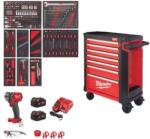 Milwaukee TOOLGUARD 7 fiókos szerszámos kocsi (4932493817)