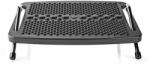 NEDIS Suport ergonomic NEDIS pentru picioare, metal, negru (36392589)