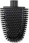 Metaltex Perie WC Metaltex 185517000, plata, flexibila, neagra (98787473)