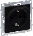 Legrand Priza electrica Legrand SEANO 2 in 1, USB Tip C, 16 A, Negru (86120663)