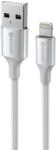 SWISSTEN Textile II USB to Lightning 1, 5m, fehér (71523310)