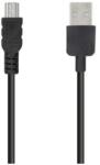 Gigapack adatkábel usb - miniusb 200cm fekete GP-47223 (GP-47223)