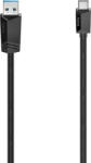 Hama Cablu USB C - USB 3.2 Gen 2 HAMA 200657, 1m, negru (4047443444028)