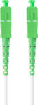 Lanberg Cablu retea fibra optica cu lungime 10 m si conectori SC/APC-SC/APC Lanberg Z43074 SM SIMPLEX 3.0MM G657B3 LSZH alb Alb 10 m (fo-sasa-ss31-0100-wh)