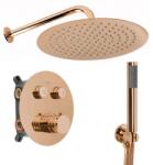 Rea Lungo set de duș ascuns cu termostat cu duș de ploaie cupru REA-P6968 (REAP6968)