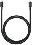 Satechi Thunderbolt 5 Pro Braided Összekötő Fekete 1m ST-YTB5100K (ST-YTB5100K)