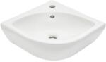 VitrA Integra sarok mosdó 56x40 cm csaptelep furat középen 7336-003-0999 (7336L003-0999)
