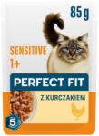 Perfect Fit Sensitive 1+ csirkével 85g nedves táplálék felnőtt macskák számára, akik élelmiszerérzékenyek