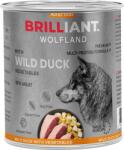 Brilliant Wolfland prémium kutyakonzerv vadkacsával és zöldségekkel (6 x 800 g) 4.8kg