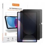 Techsuit Folie de protectie Ecran Privacy Techsuit ArmorGlass CrystalHD pentru Samsung Galaxy Tab S10+ / Tab S9 FE+, Sticla Securizata, Full Glue, Set 2 bucati - evomag