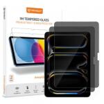 Techsuit Folie de protectie Ecran Privacy Techsuit ArmorGlass CrystalHD pentru Apple iPad Air 13 (2026), Sticla Securizata, Full Glue, Set 2 bucati - evomag