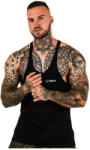 GymBeam Stringer Black Ujjatlan póló férfiaknak XL