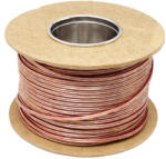 Elektrokabel Lapos hangszórókábel 2 x 1, 5 mm2, áttetsző 4107- (4107)