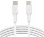 Belkin Cablu Belkin BOOST CHARGE USB-C catre USB-C 2.0, PVC, 2M, Alb